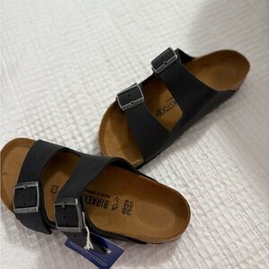 Birkenstock Dark Strap Sandals